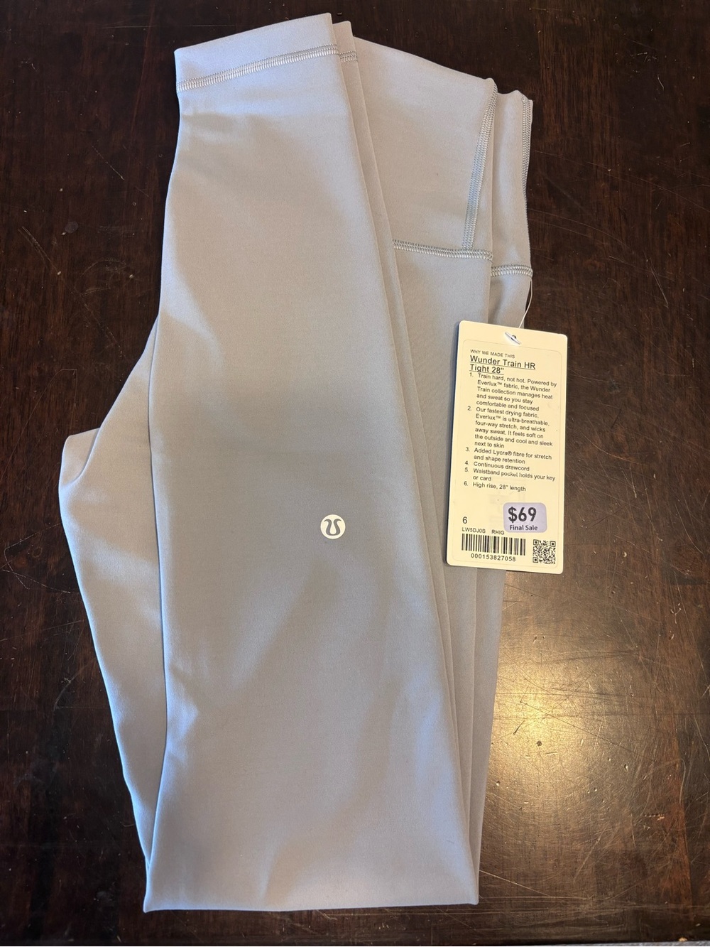 lululemon athletica Kids' Wunder Train High-Rise Leggings - Light Lavender